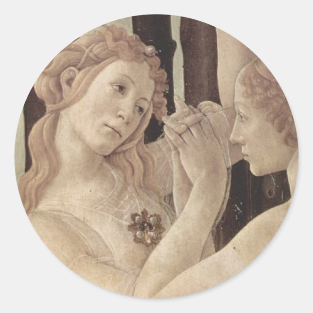Botticelli's Three Graces Stickers (Front)