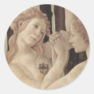Botticelli's Three Graces Stickers