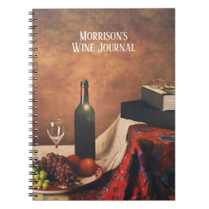Bottle and Books/Personalised Wine Journal