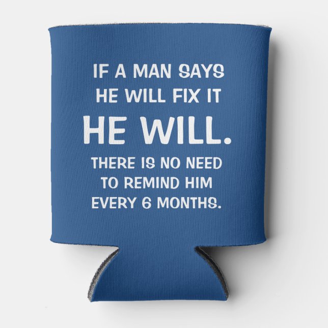 Bottle Cooler/Quote Can Cooler (Front)