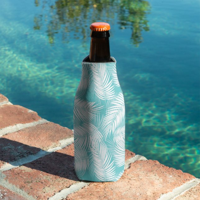 Bottle Cooler-Tropical Palms Cooler (In Situ Pool)