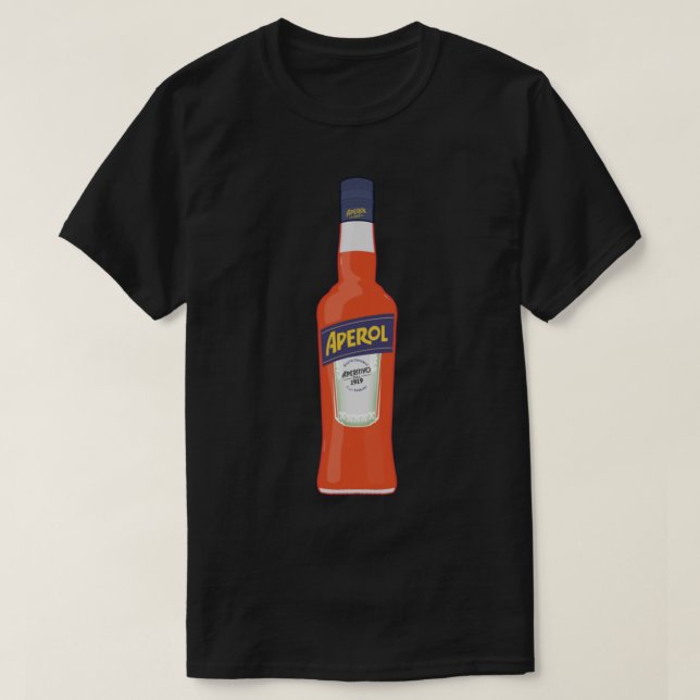 Bottle of Aperol   T-Shirt (Design Front)