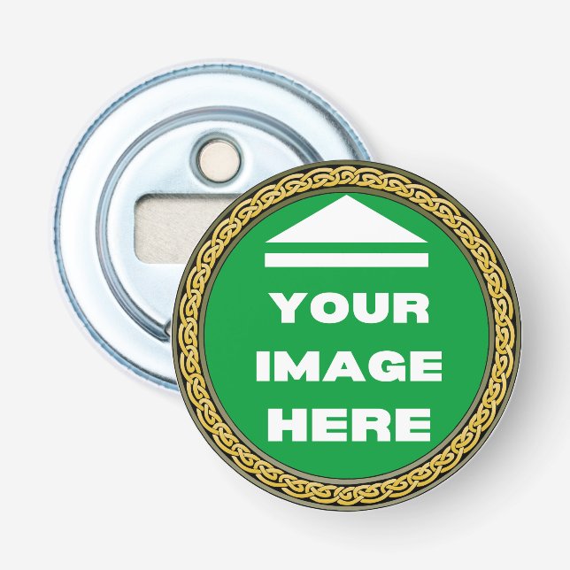 Bottle Opener - Personalised - Add Image / Text (Front)