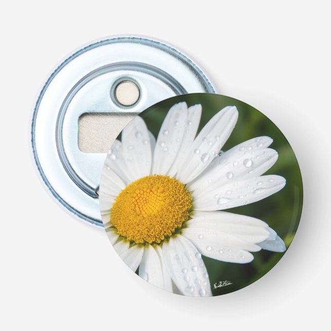 Bottle opener photo daisy (Front)