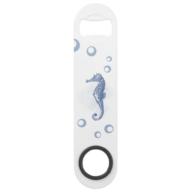 Bottle Opener Seahorse Ocean Beach Water Vacation (Front)