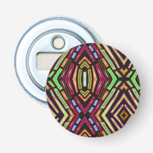Bottle Opener Stained Glass Vibe Colourful Jewels 