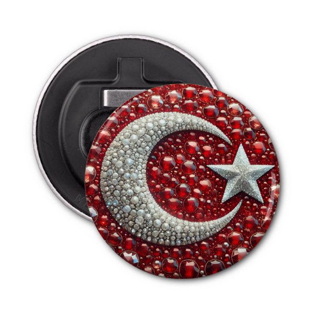 Bottle opener with Turkish Colours Design (Front)