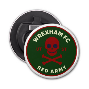 Bottle Opener Wrexham Red Army #UTST