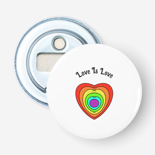 Bottle Openers Love Is Love (Front)