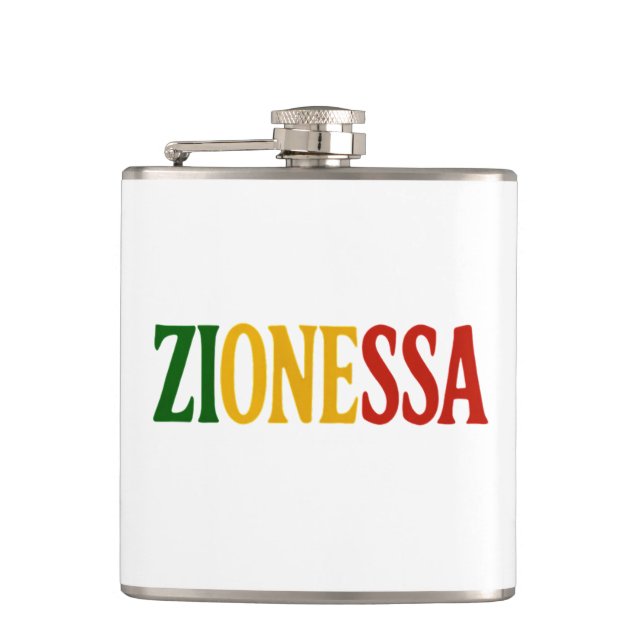 Bottle plant  hip flask (Front)