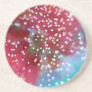 Bottlebrush Flower Abstract Coaster