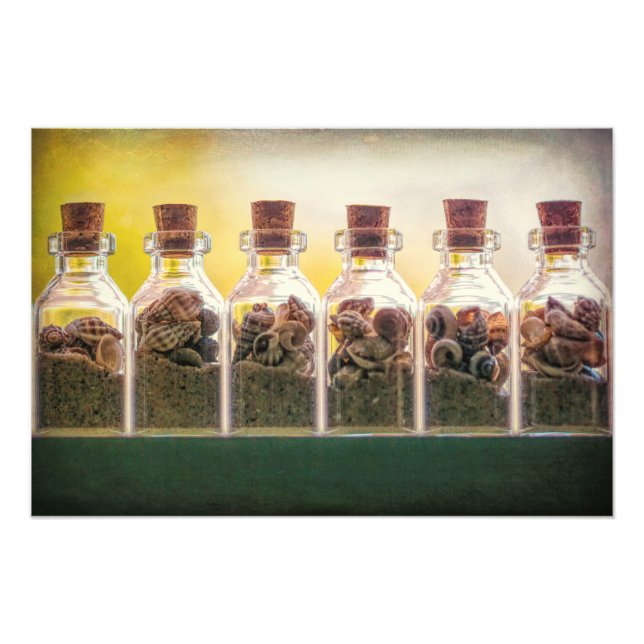 Bottled Beaches Photo Print (Front)