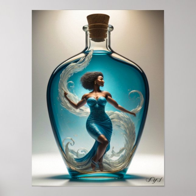 Bottled Sovereignty: The Ethereal Enchantress Poster (Front)