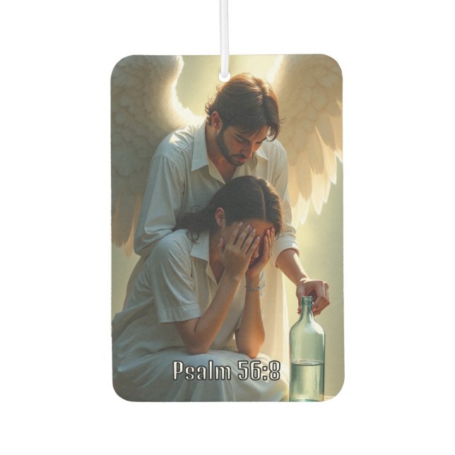 bottled tears car air freshener (Front)