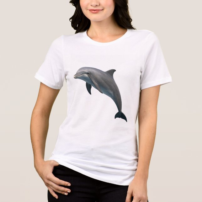 Bottlenose Bliss Tri-Blend Shirt (Front)