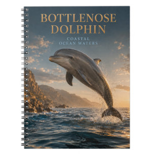 Bottlenose Dolphin Coastal Ocean ANIMALS Notebook