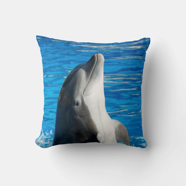 Bottlenose Dolphin Cushion (Front)