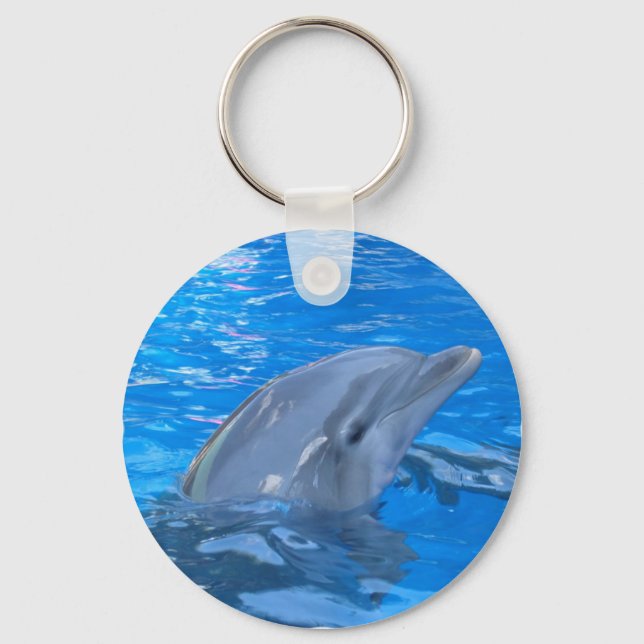 Bottlenose Dolphin Keychain (Front)