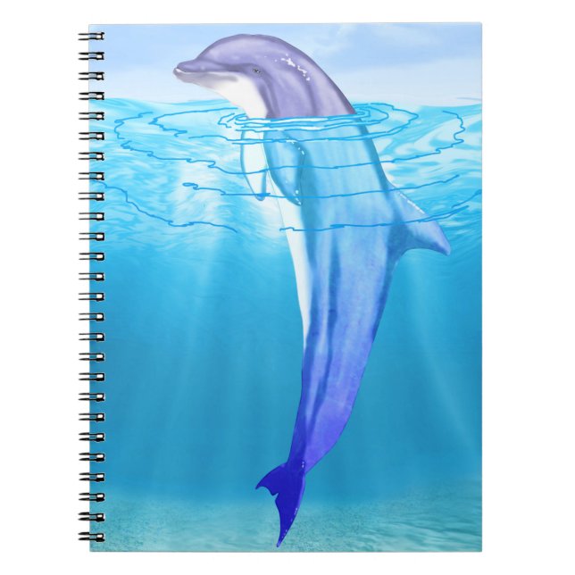 Bottlenose Dolphin Notebook (Front)