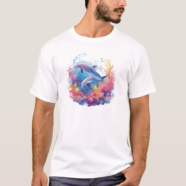 Bottlenose Dolphin T-Shirt (Front)