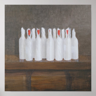 Bottles in paper 2005 poster