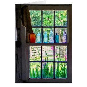 Bottles on Kitchen Window