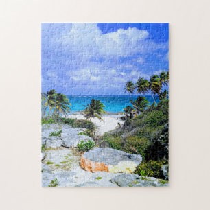 Bottom Bay Beach, Barbados Jigsaw Puzzle