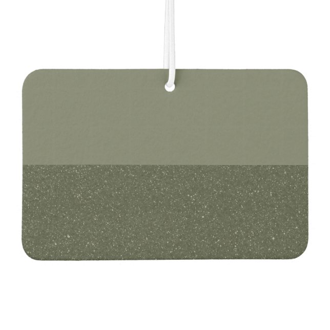 Bottom Glitter Moss Air Freshener – Customisable (Front)