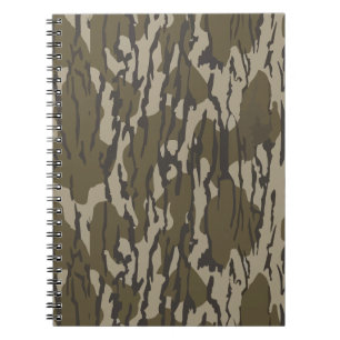 Bottom Lands Camo for Men Hunting Apparel Gear Notebook