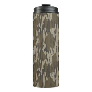 Bottom Lands Camo for Men Hunting Apparel Gear Thermal Tumbler
