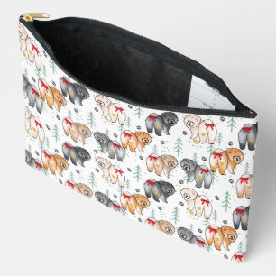 BOTTOM OF MY HEART 5 chow colors Accessory Pouch