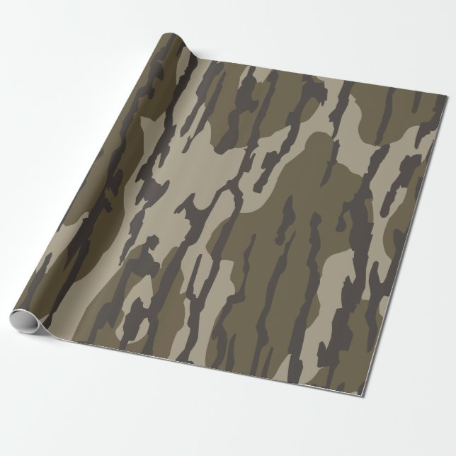 Bottomland Camo Case For Men Women Wrapping Paper (Unrolled)