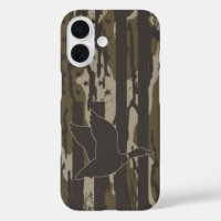 Bottomland Camo Duck Hunting American Flag USA