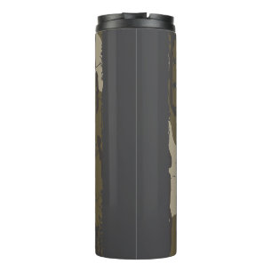 Bottomland Camo Duck Hunting American Flag USA Thermal Tumbler