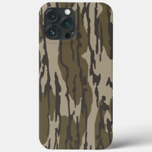 Bottomland camo for men hunting apparel iPhone 13 pro max case