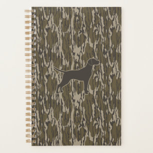 Bottomland Camo Hunter Dog Hunting Season Planner