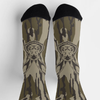 Bottomland Camo Hunting Camo Rabbit Socks