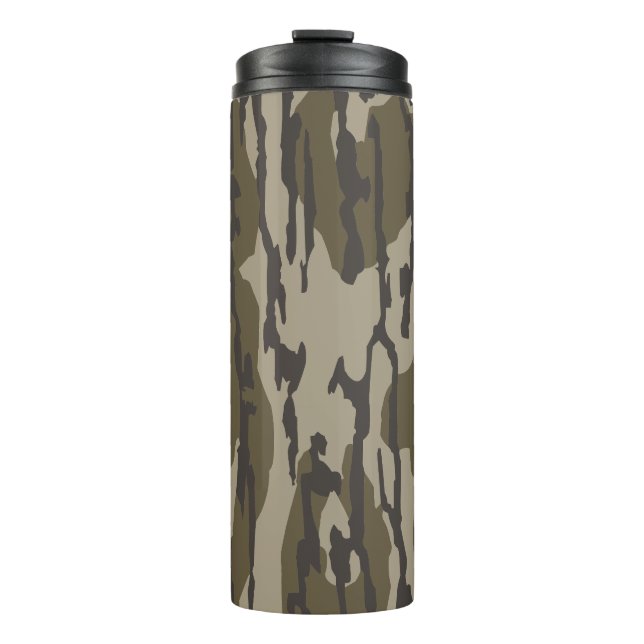 Bottomland Camo Old School Camouflage Thermal Tumbler (Front)