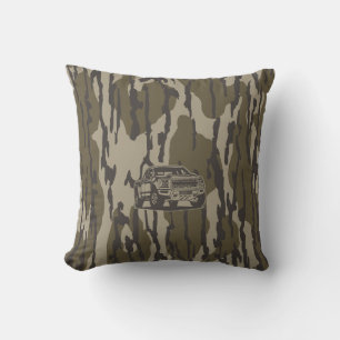 Bottomland Camo Truck Off Road Hunting Camo Cushion