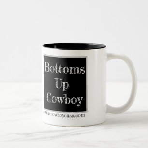 Bottoms Up Cowboy Mug