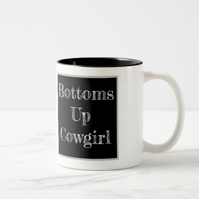 Bottoms Up Cowgirl Mug *NO LOGO* (Right)