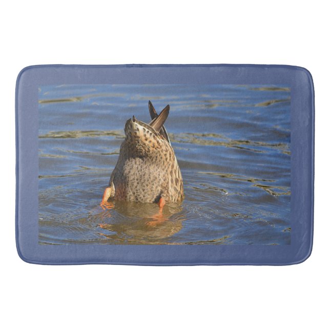 Bottoms Up Duck Bath Mat (Front)