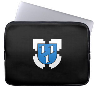 Bottrop city emblem flag germany symbol sign coat laptop sleeve