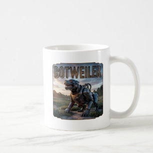 Botweiler Photographic – Robot Rottweiler Funny Coffee Mug