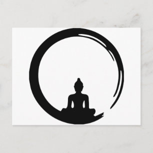Bouddha silent postcard
