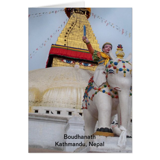 Boudhanath, Kathmandu, Nepal (Front)