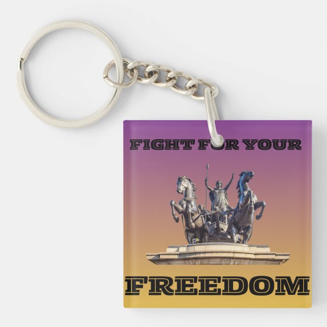 Boudicca Key Ring (Front)
