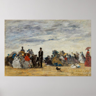 Boudin - Beach At Trouville Poster