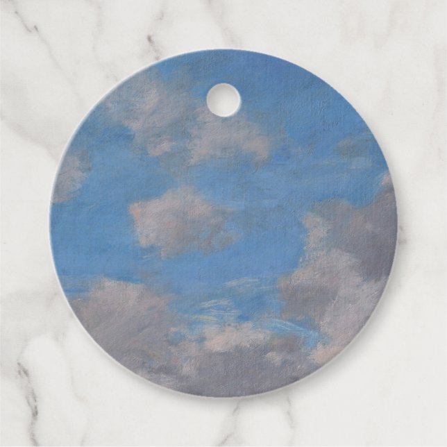 Boudin Clouds Gift Tag (Front)