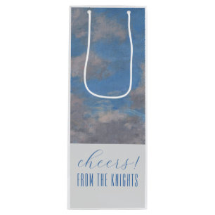 Boudin Clouds Wine Gift Bag